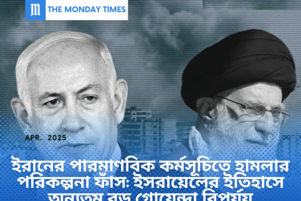 ইরানের পারমাণবিক কর্মসূচিতে হামলার পরিকল্পনা ফাঁস: ইসরায়েলের ইতিহাসে অন্যতম বড় গোয়েন্দা বিপর্যয় iran-and-israel-are-pushing-the-world iran-and-israel-are-pushing-the-world